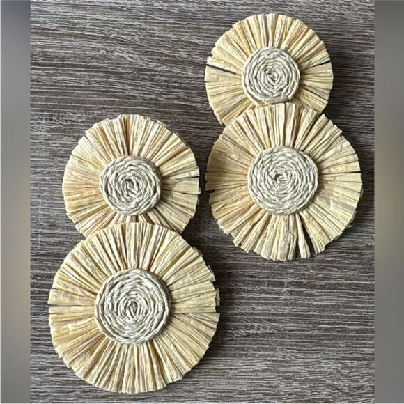 Bohemian drop earrings M322 - Picture 2 of 4